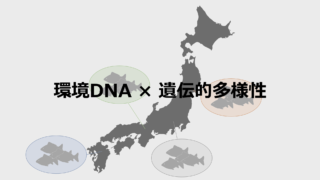 環境DNA × 遺伝的多様性